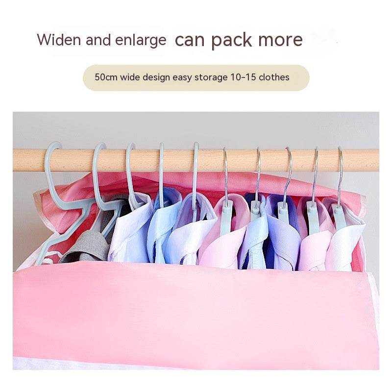 Household Enclosed Three-dimensional Clothing Dust Cover - Mubimart