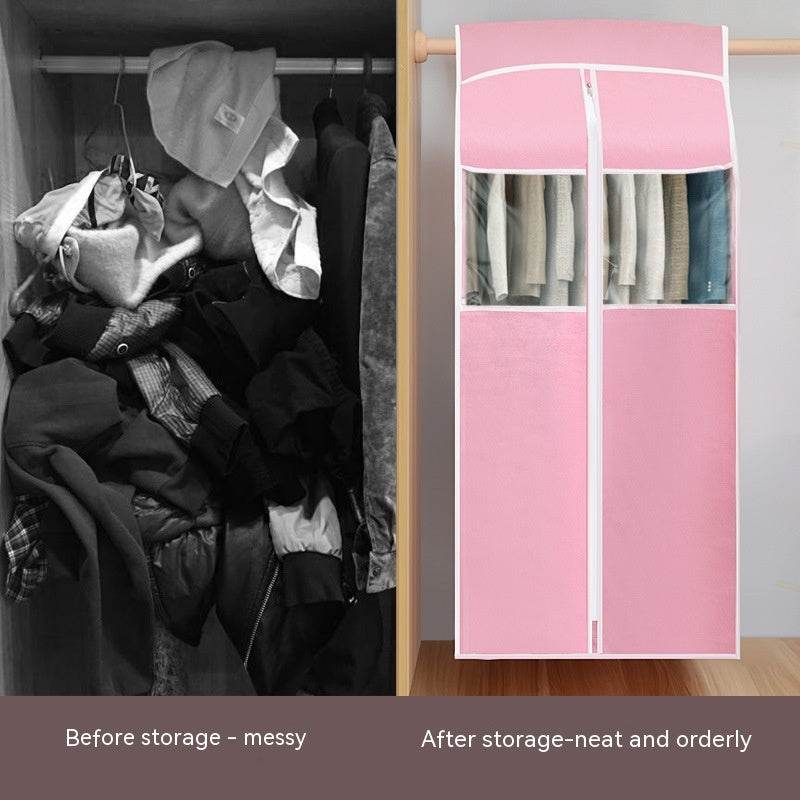 Household Enclosed Three-dimensional Clothing Dust Cover - Mubimart