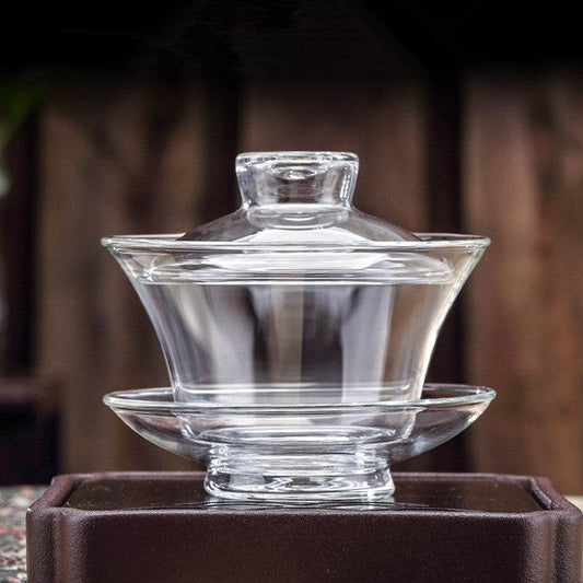 Household Fashion Handmade Glass Sancai Bowl - Mubimart