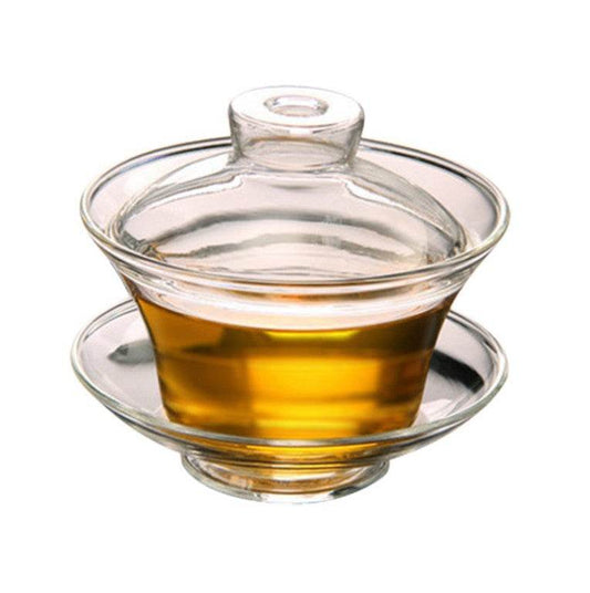 Household Fashion Handmade Glass Sancai Bowl - Mubimart