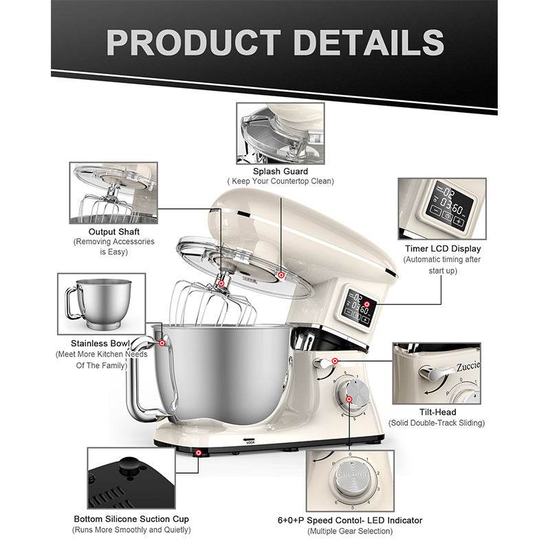 Household Fashion Personalized Flour Mixer - Mubimart