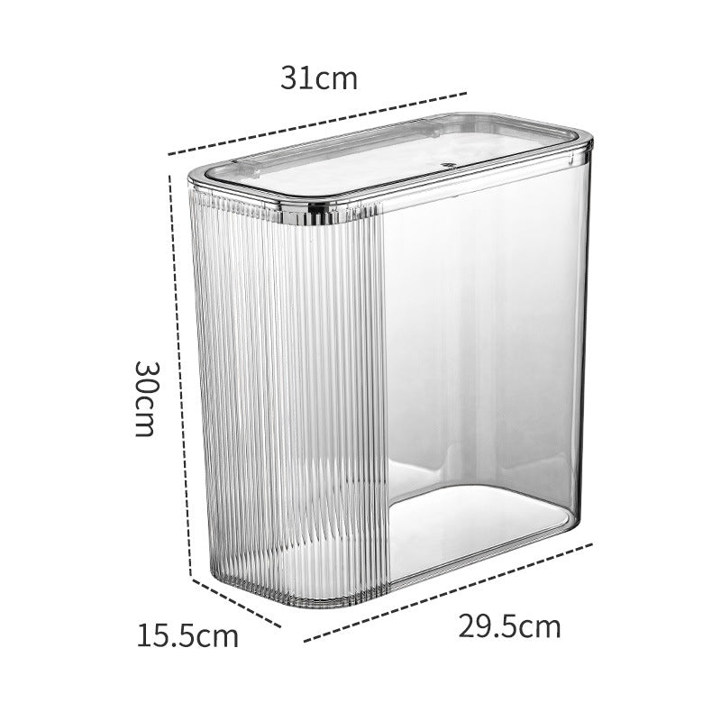 Household Fashion Press Trash Can - Mubimart -  