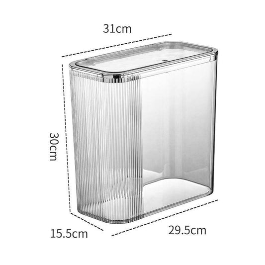 Household Fashion Press Trash Can - Mubimart