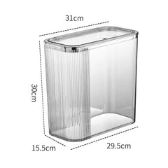 Household Fashion Press Trash Can - Mubimart -  