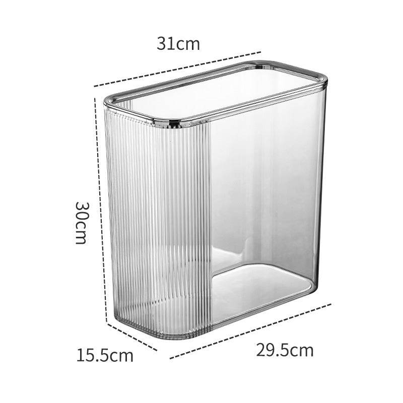 Household Fashion Press Trash Can - Mubimart