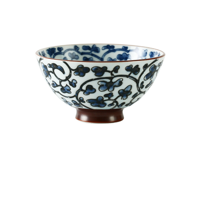 Household Fashion Simple Ceramic Soup Bowl - Mubimart -  