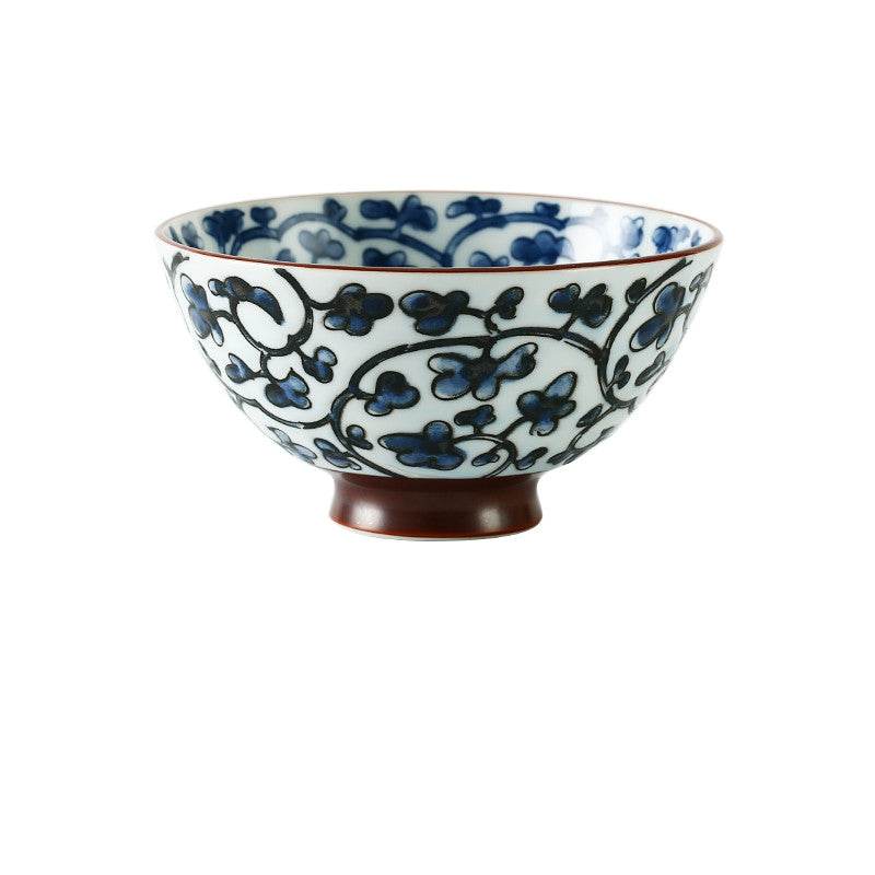 Household Fashion Simple Ceramic Soup Bowl - Mubimart