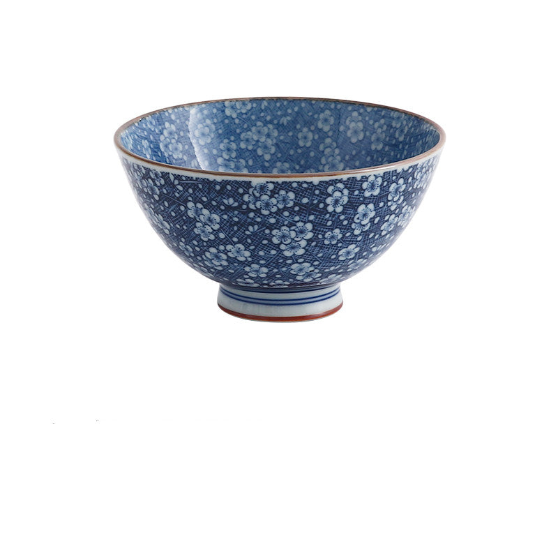 Household Fashion Simple Ceramic Soup Bowl - Mubimart -  