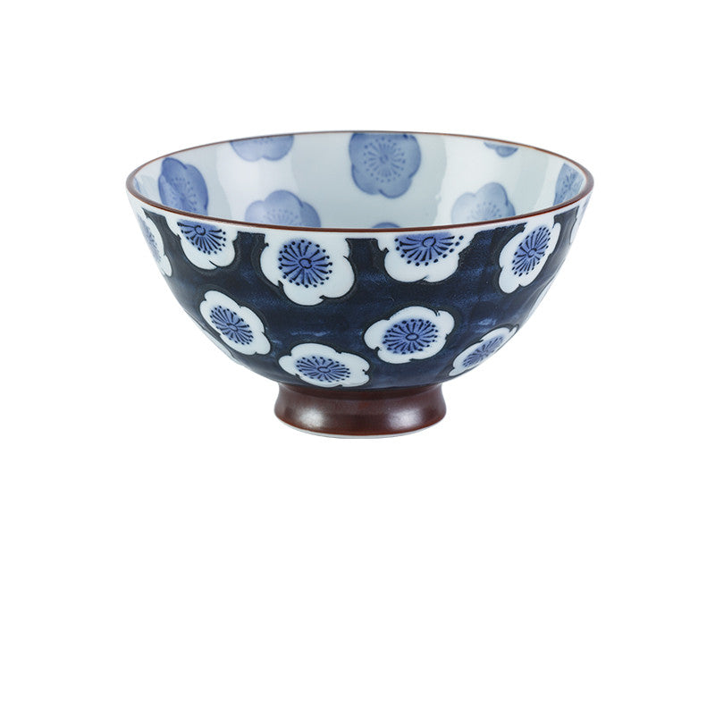 Household Fashion Simple Ceramic Soup Bowl - Mubimart -  