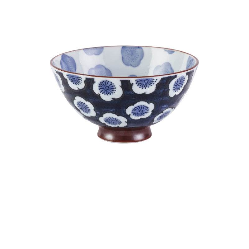 Household Fashion Simple Ceramic Soup Bowl - Mubimart