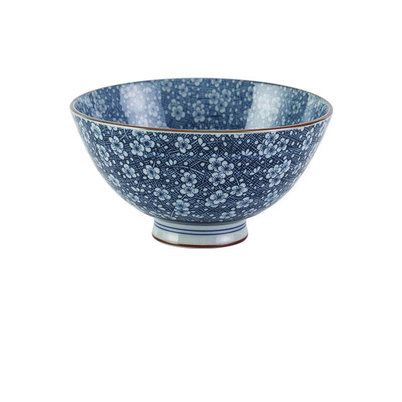 Household Fashion Simple Ceramic Soup Bowl - Mubimart