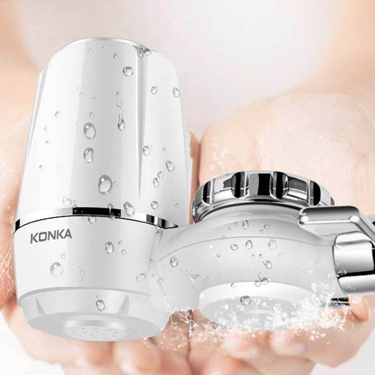 Household Faucet Four-Core Water Filter Water Purifier - Mubimart