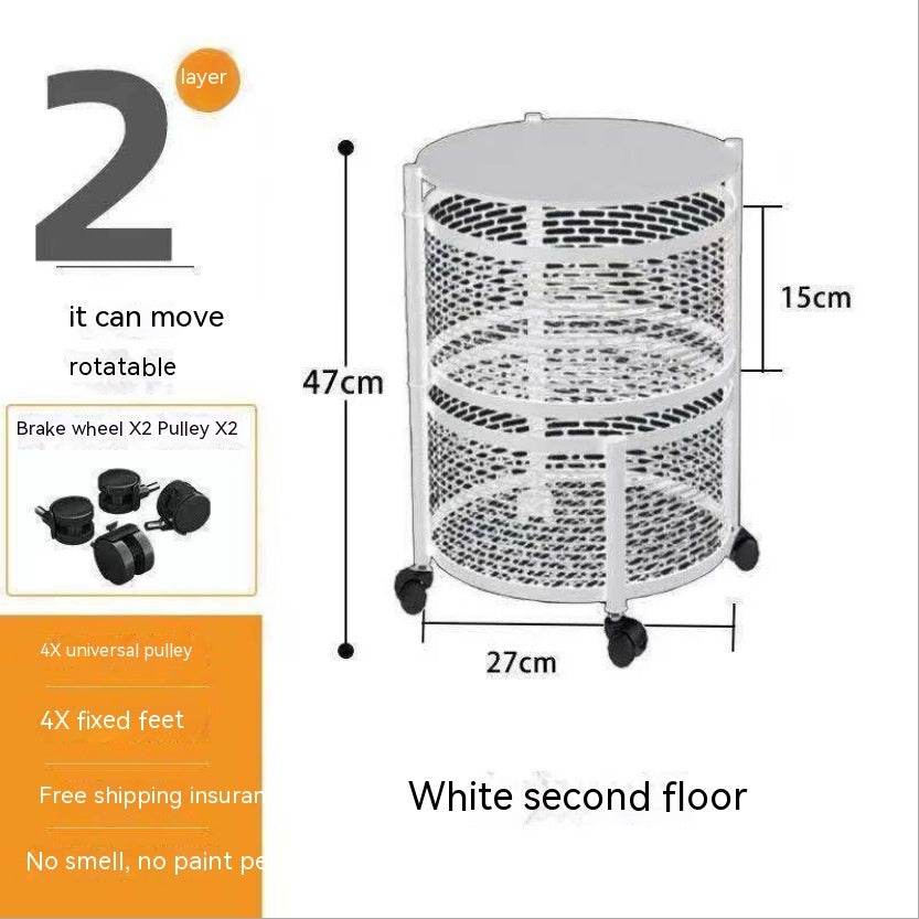 Household Floor Multi-layer Storage Rack Vegetables And Fruits - Mubimart