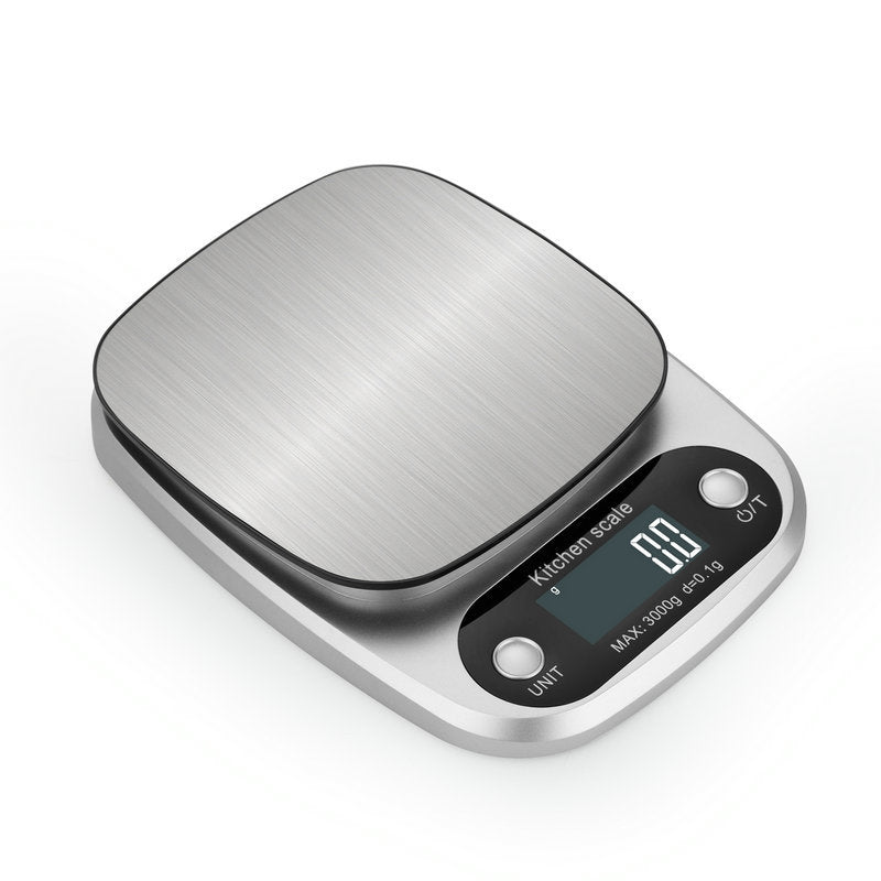 Household Food Kitchen Electronic Scale Stainless Steel - Mubimart -  