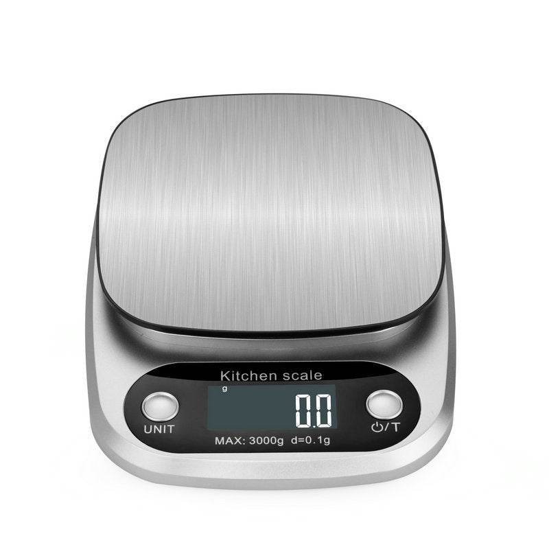 Household Food Kitchen Electronic Scale Stainless Steel - Mubimart