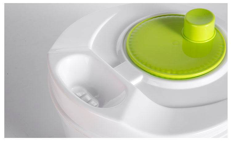 Household Fruit Drain Basket Manual Vegetable Washer Dehydrator - Mubimart