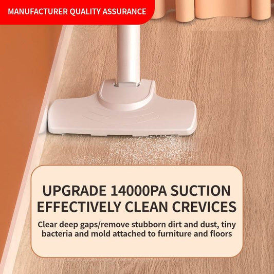 Household Handheld Mite Vacuum Cleaner Pet Hair Sucker Wireless Sofa Car Sweep Suction Drag Strong Mite Machine - Mubimart