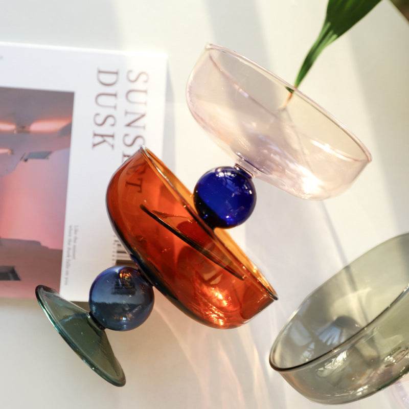 Household Heat-resistant Colored Glass Bowl - Mubimart