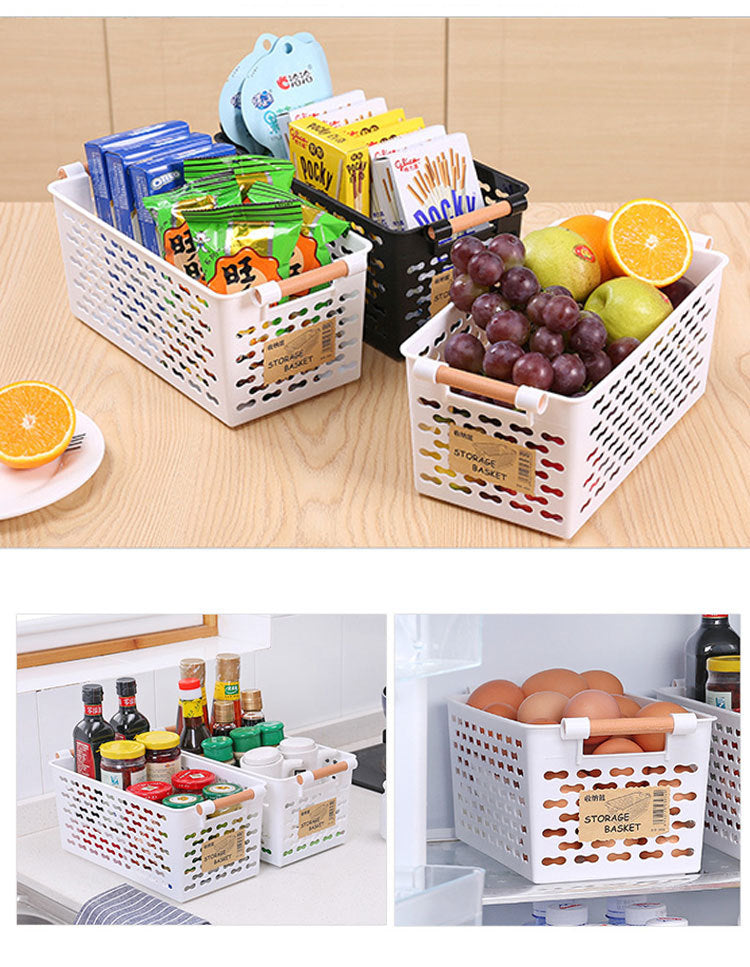 Household Japanese Plastic Storage Basket - Mubimart -  