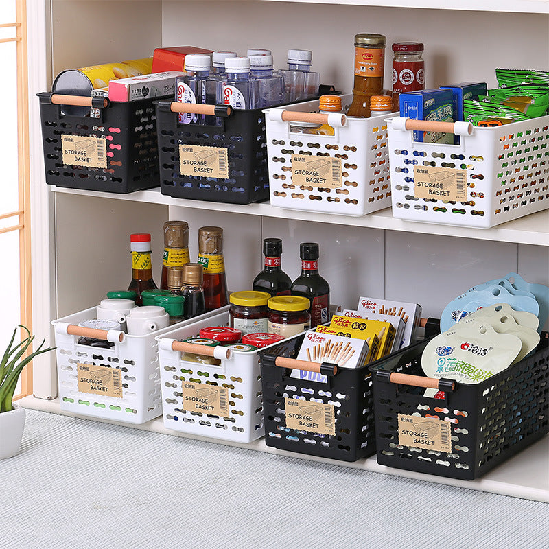 Household Japanese Plastic Storage Basket - Mubimart - Plastic basket 