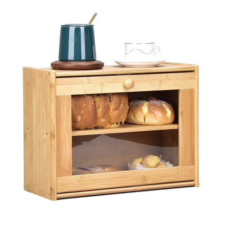 Household Large-Capacity Thickened Rectangular Bread Box - Mubimart