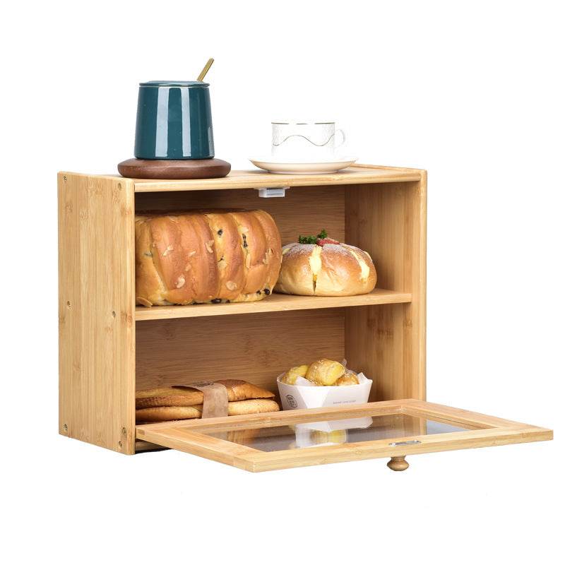 Household Large-Capacity Thickened Rectangular Bread Box - Mubimart