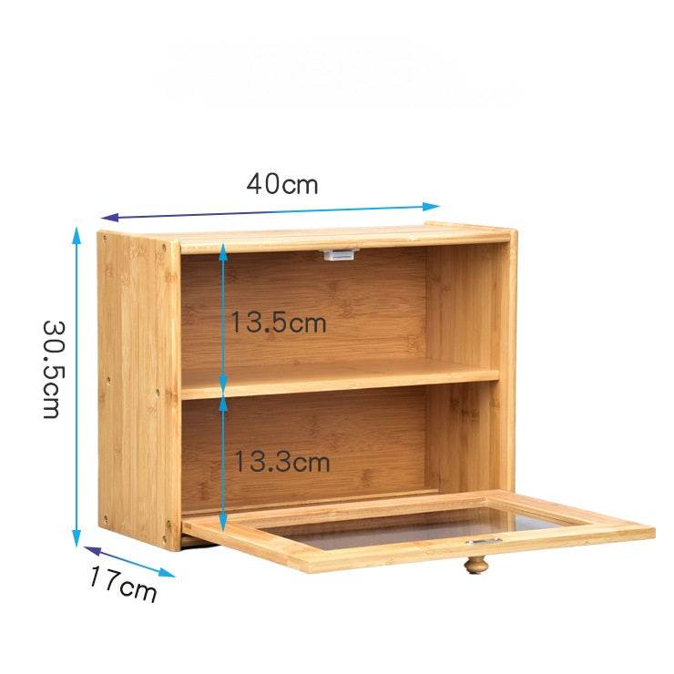 Household Large-Capacity Thickened Rectangular Bread Box - Mubimart