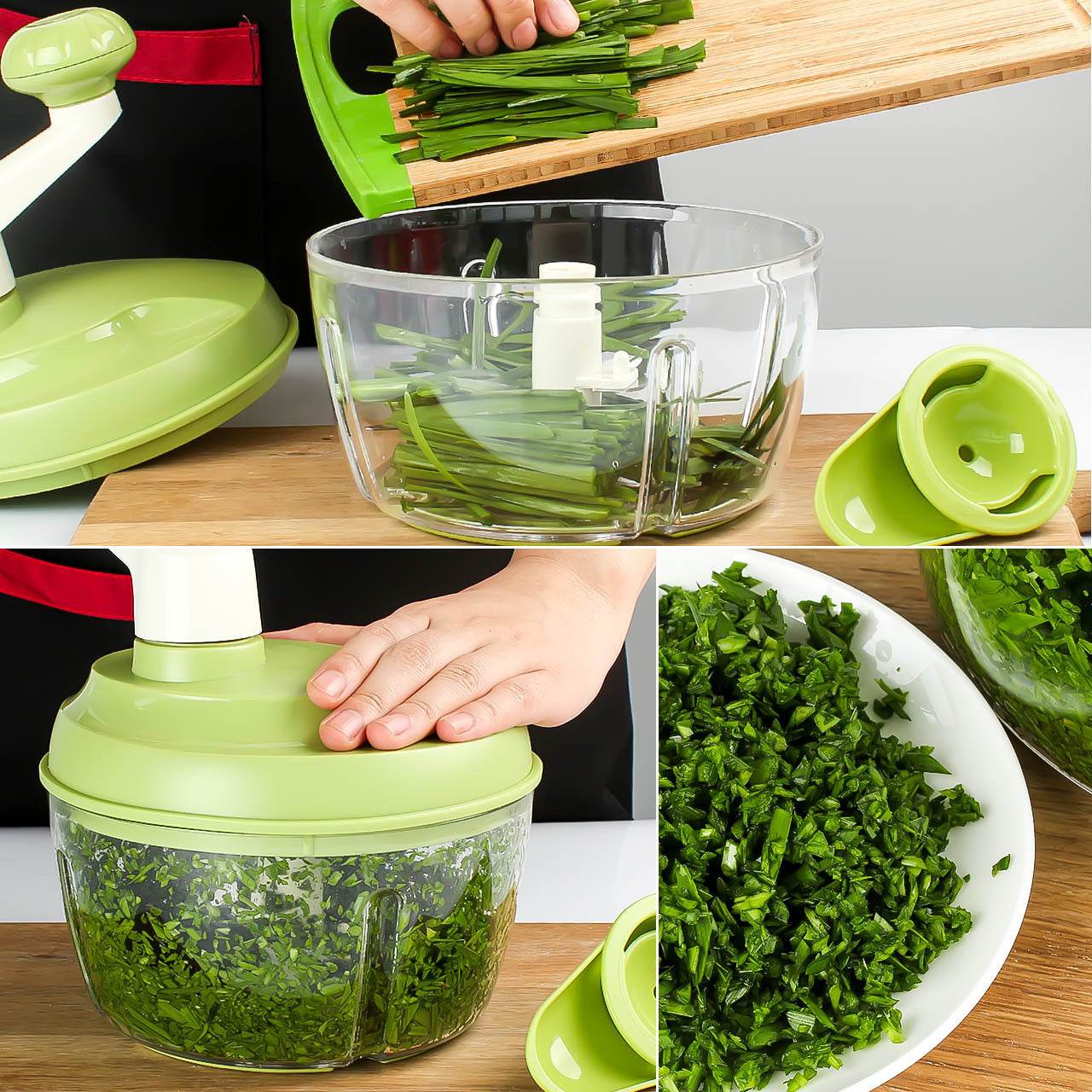 Household Manual Meat Grinder Dumpling Stuffing Kitchen Hand Mixer - Mubimart