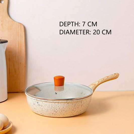 Household Medical Stone Non Stick Pan - Mubimart
