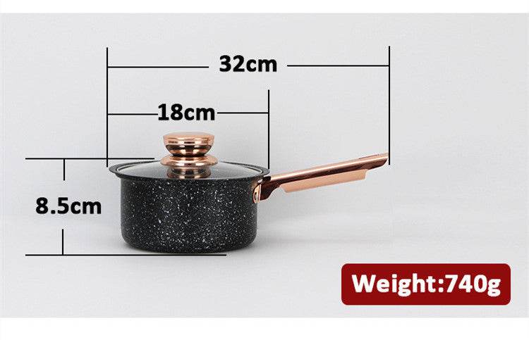 Household Medical Stone Non-stick Pan Set - Mubimart