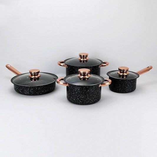 Household Medical Stone Non-stick Pan Set - Mubimart