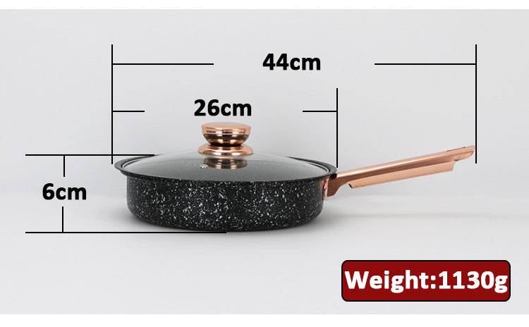 Household Medical Stone Non-stick Pan Set - Mubimart