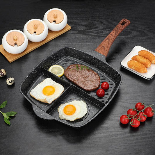 Household Medical Stone Steak Frying Pan Non Stick - Mubimart