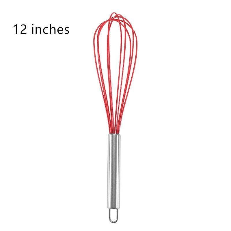 Household Mini Baking Whisk Silicone Cream Whisk - Mubimart