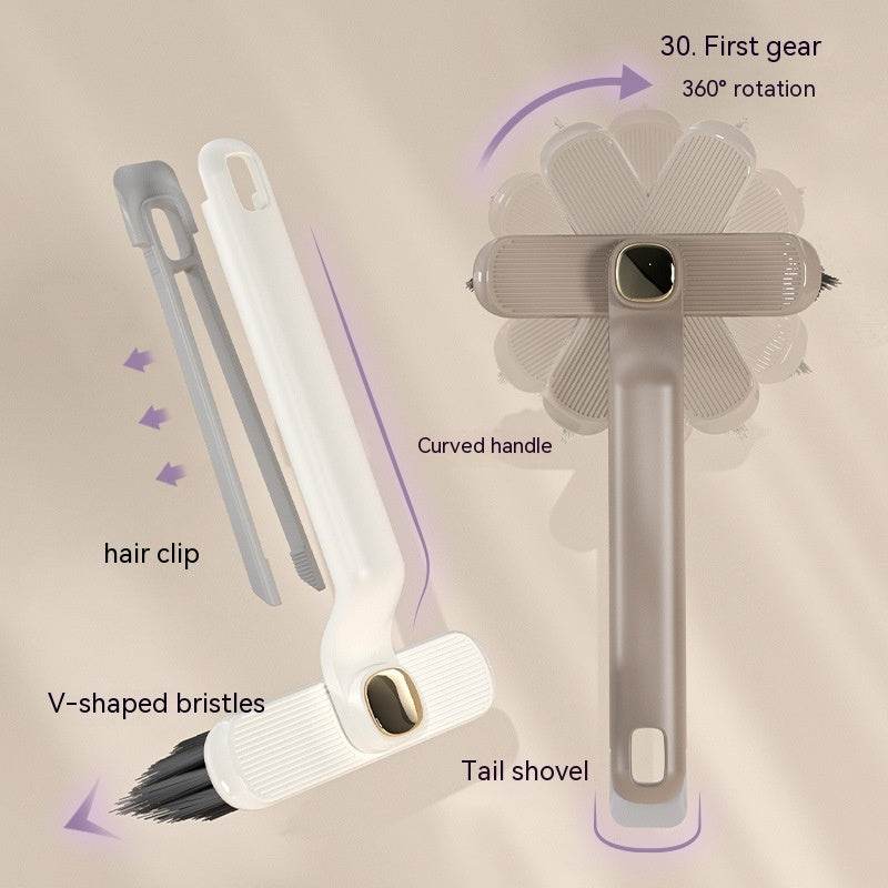 Household Multi-function Rotating 2-in-1 Gap Cleaning Brush - Mubimart