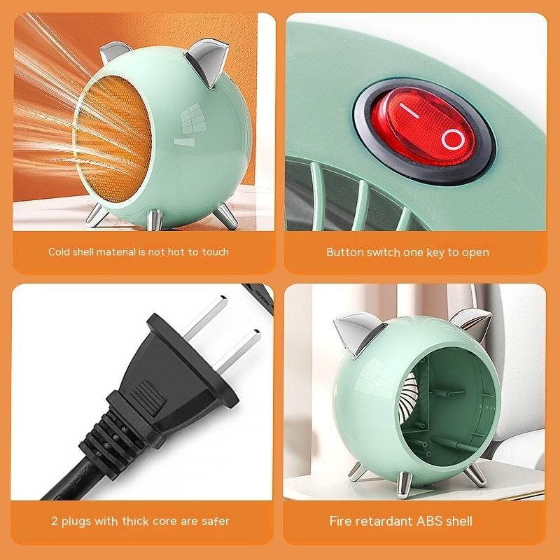 Household Office Small Warm Air Blower Heater - Mubimart