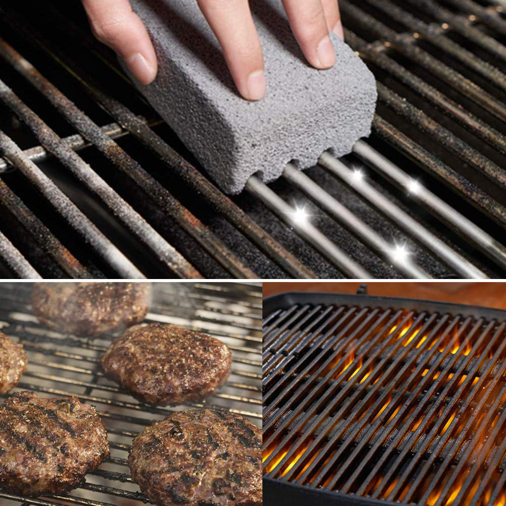 Household Outdoor Barbecue Cleaning Brick Barbecue Grill Pumice - Mubimart - Outdoor grills 