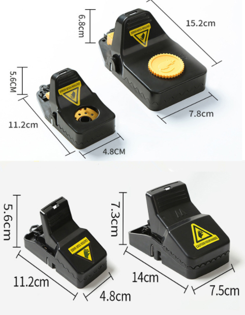 Household Plastic Device Type Rat Trap - Mubimart -  