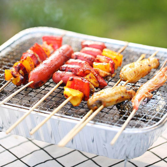 Household Portable Barbecue Grill Small BBQ Charcoal Grill Barbecue Stove - Mubimart