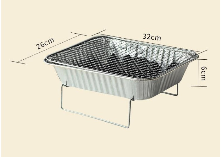 Household Portable Barbecue Grill Small BBQ Charcoal Grill Barbecue Stove - Mubimart -  