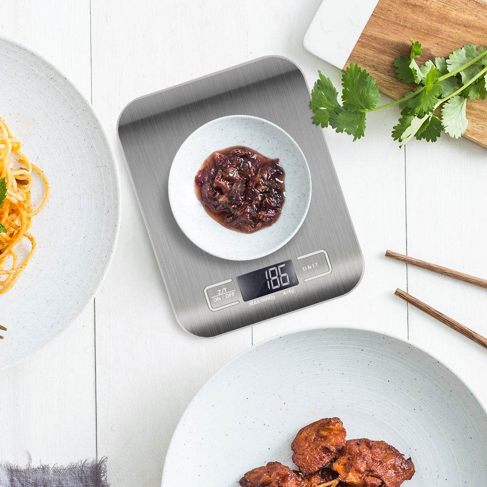 Household Precision Stainless Steel Food Electronic Scale - Mubimart