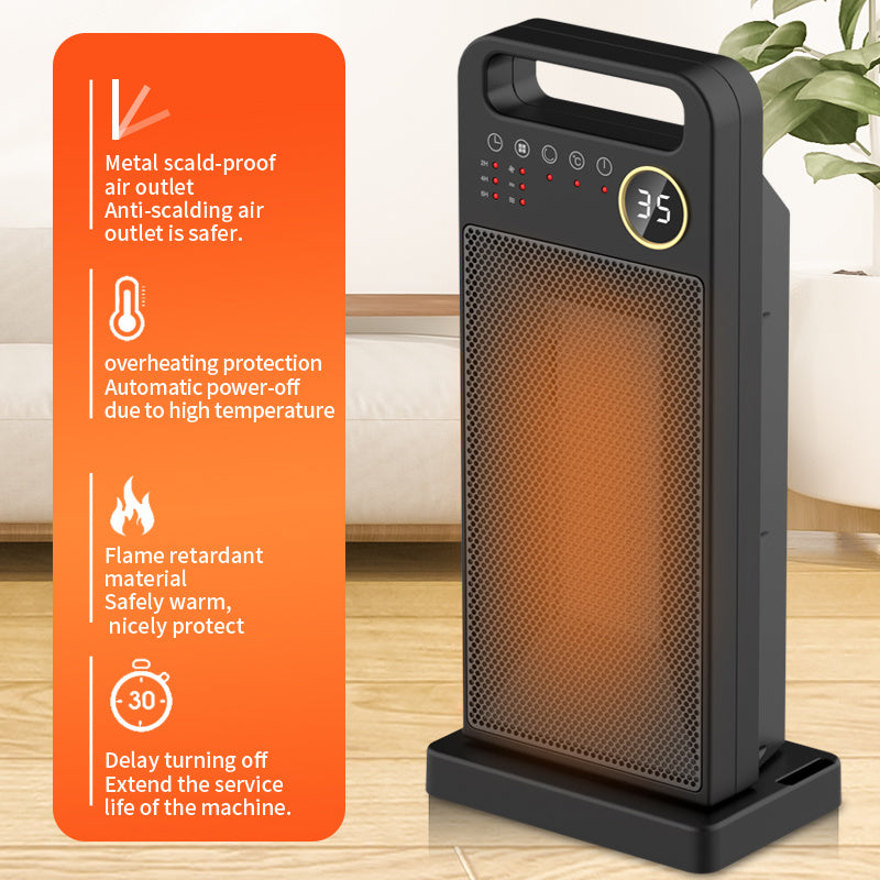 Household Remote Control Heater Power Saving Vertical - Mubimart -  