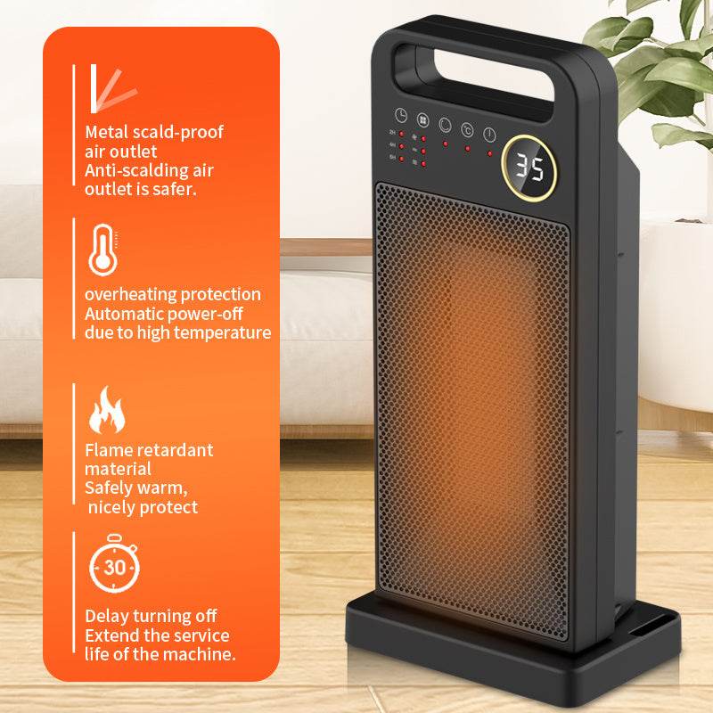 Household Remote Control Heater Power Saving Vertical - Mubimart