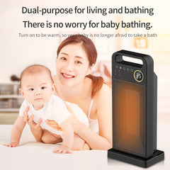 Household Remote Control Heater Power Saving Vertical - Mubimart - Tower heaters 