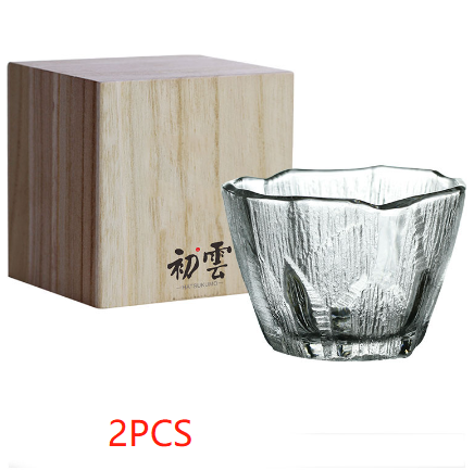 Household Simple Crystal Glass Whiskey Glass - Mubimart -  