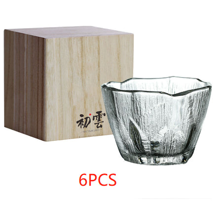 Household Simple Crystal Glass Whiskey Glass - Mubimart -  