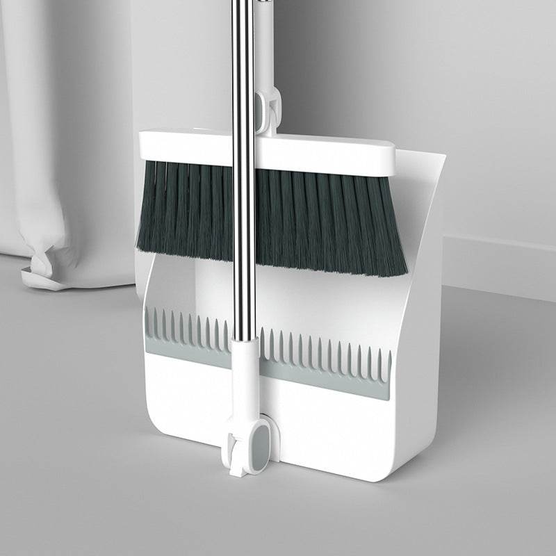 Household Simple Folding Can Be A Dustpan Set Of Broom - Mubimart