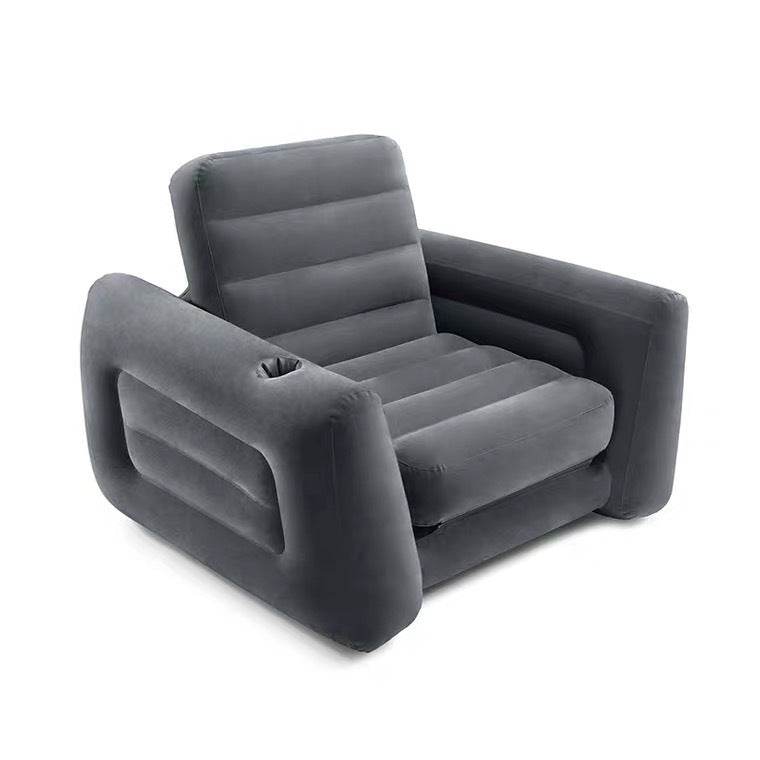 Household Single Folding Inflatable Sofa Recliner - Mubimart