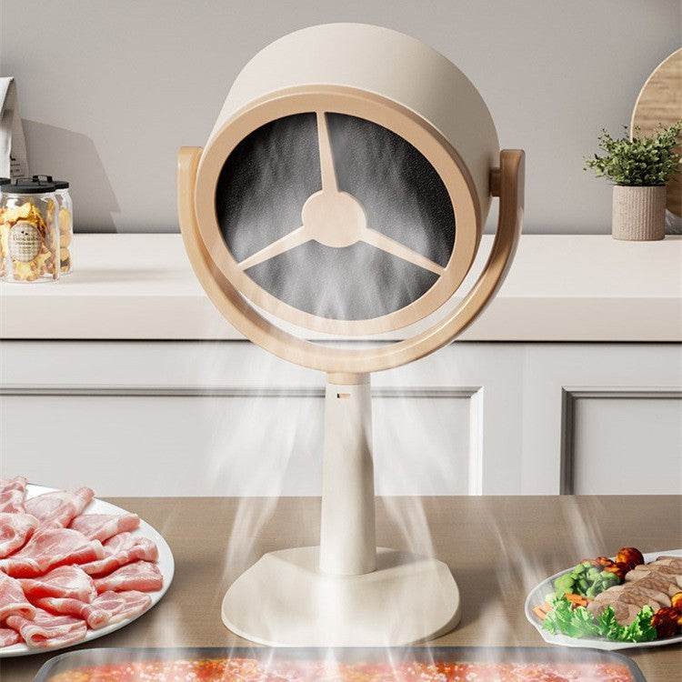 Household Small Desktop Mini Portable Range Hood - Mubimart