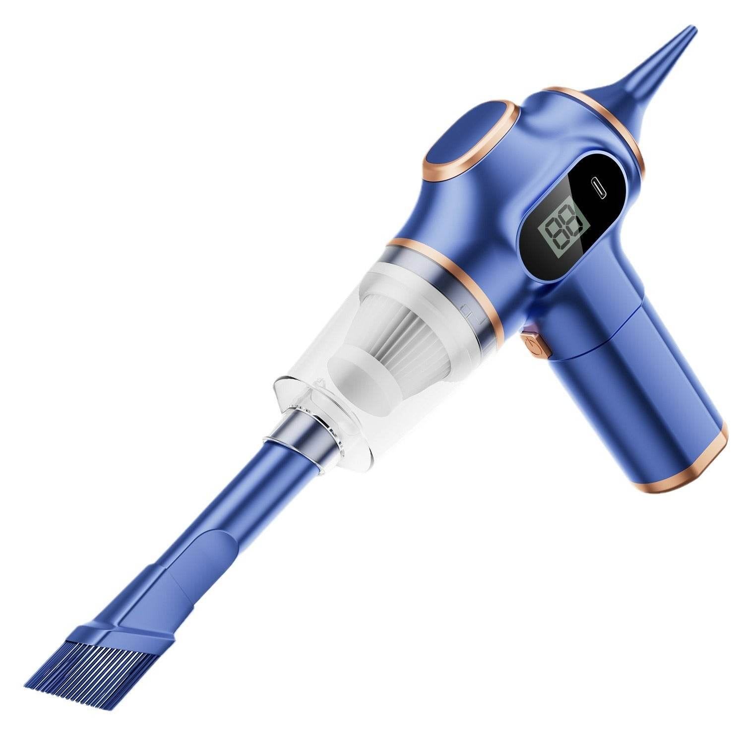 Household Small Rechargeable High-power Car Hand Vacuum Cleaner - Mubimart